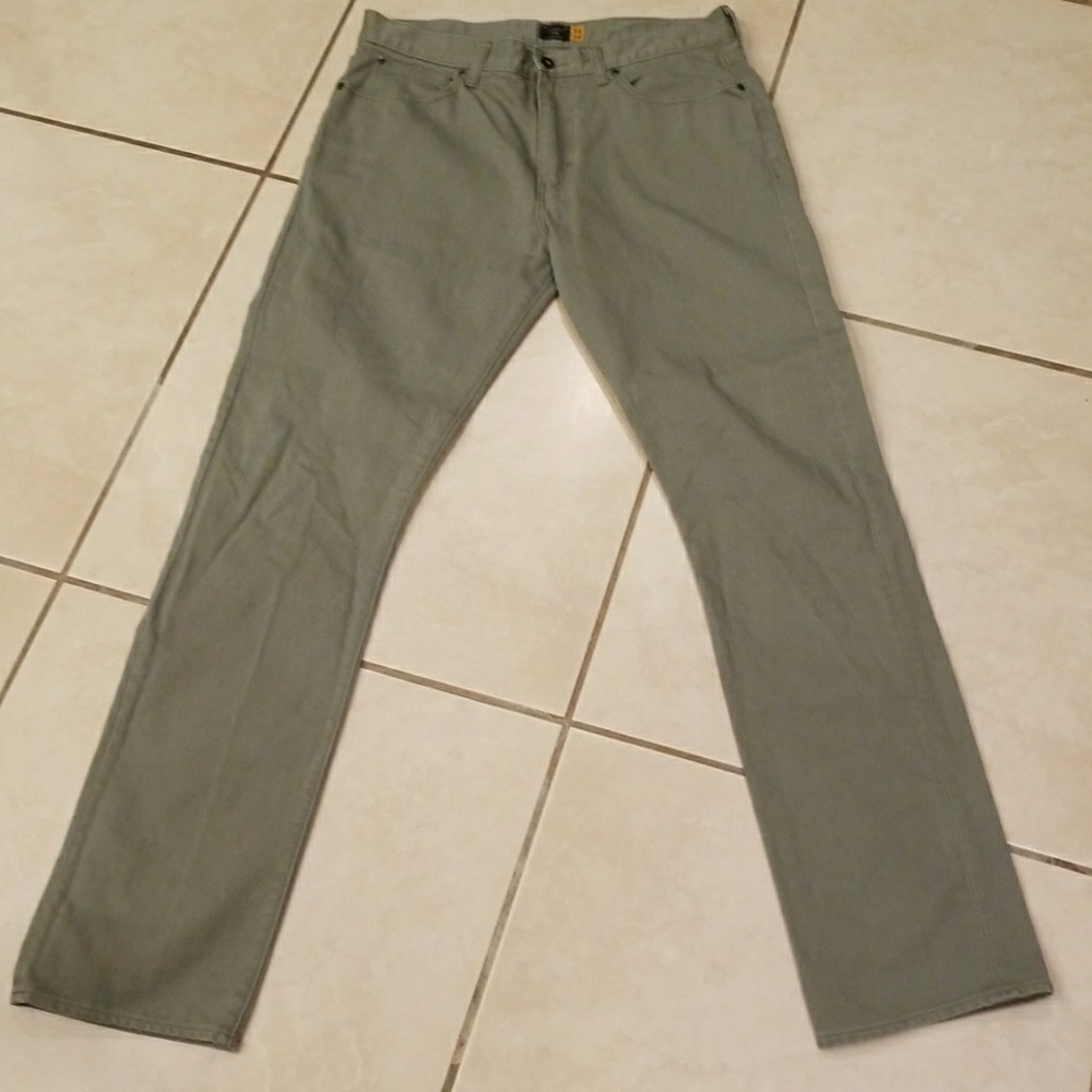 Mens JCrew green jeans